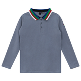 5 STAR STRIPE COLLAR POLO
